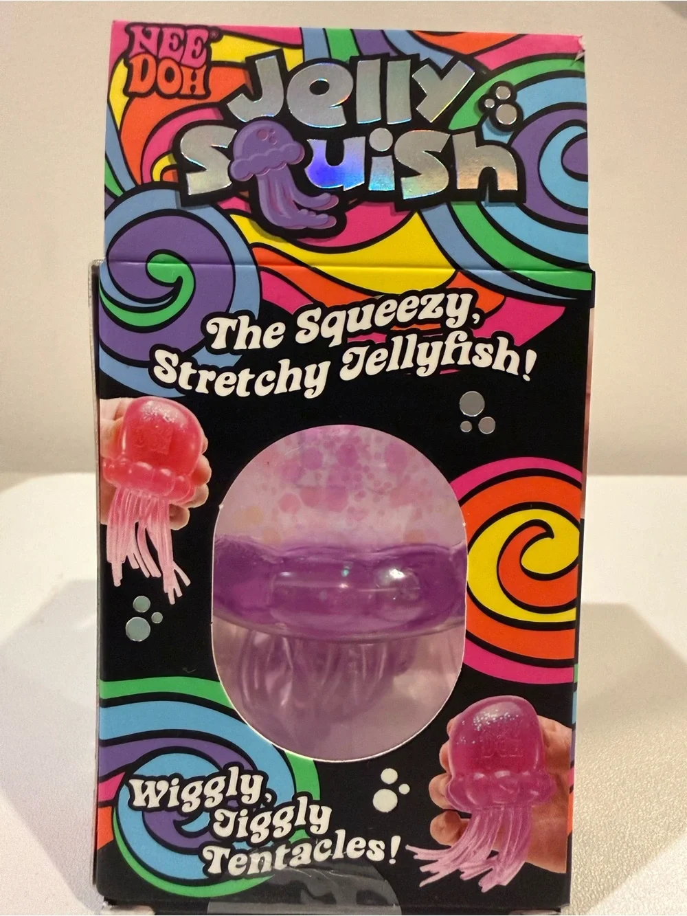 🔥🪼Nee Doh JELLY SQUISH Jellyfish Squishy Toy LOT OF 1 AUTHENTIC🪼🔥